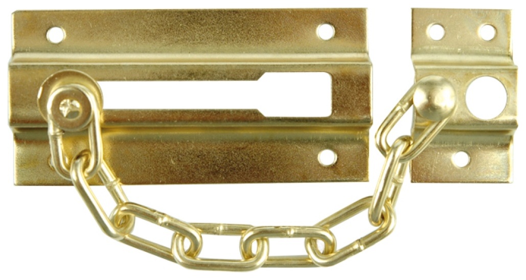 Spyna-grandinėlė durims geltono metalo Vorel