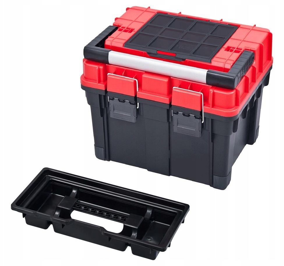 Dėžė įrankiams Patrol HD Compact 2 (45x35x35cm), su plastikiniu užraktu