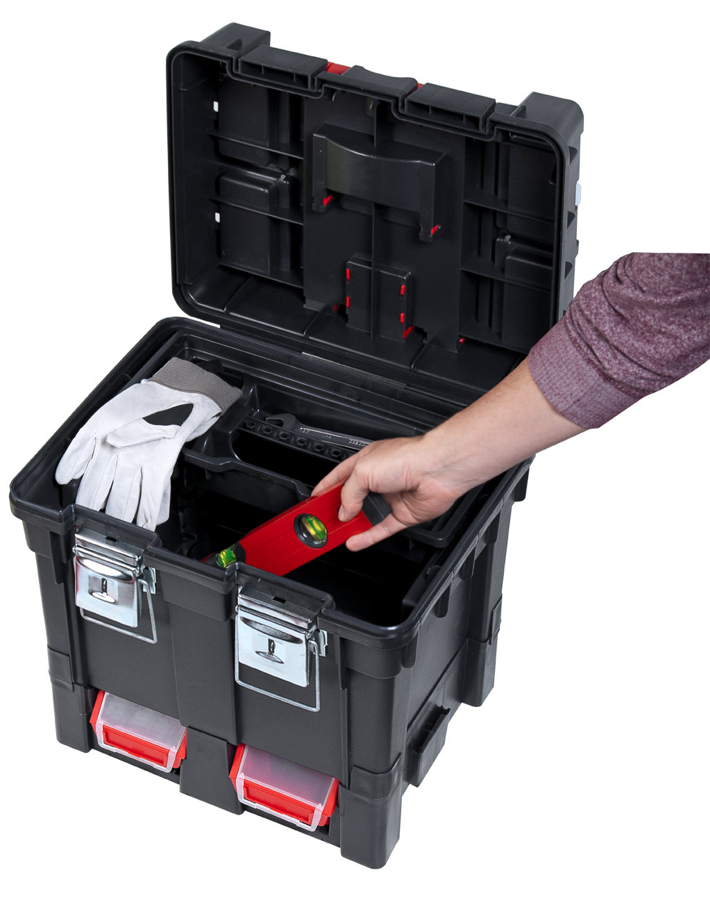 Dėžė įrankiams su ratais Patrol Wheelbox HD Compact