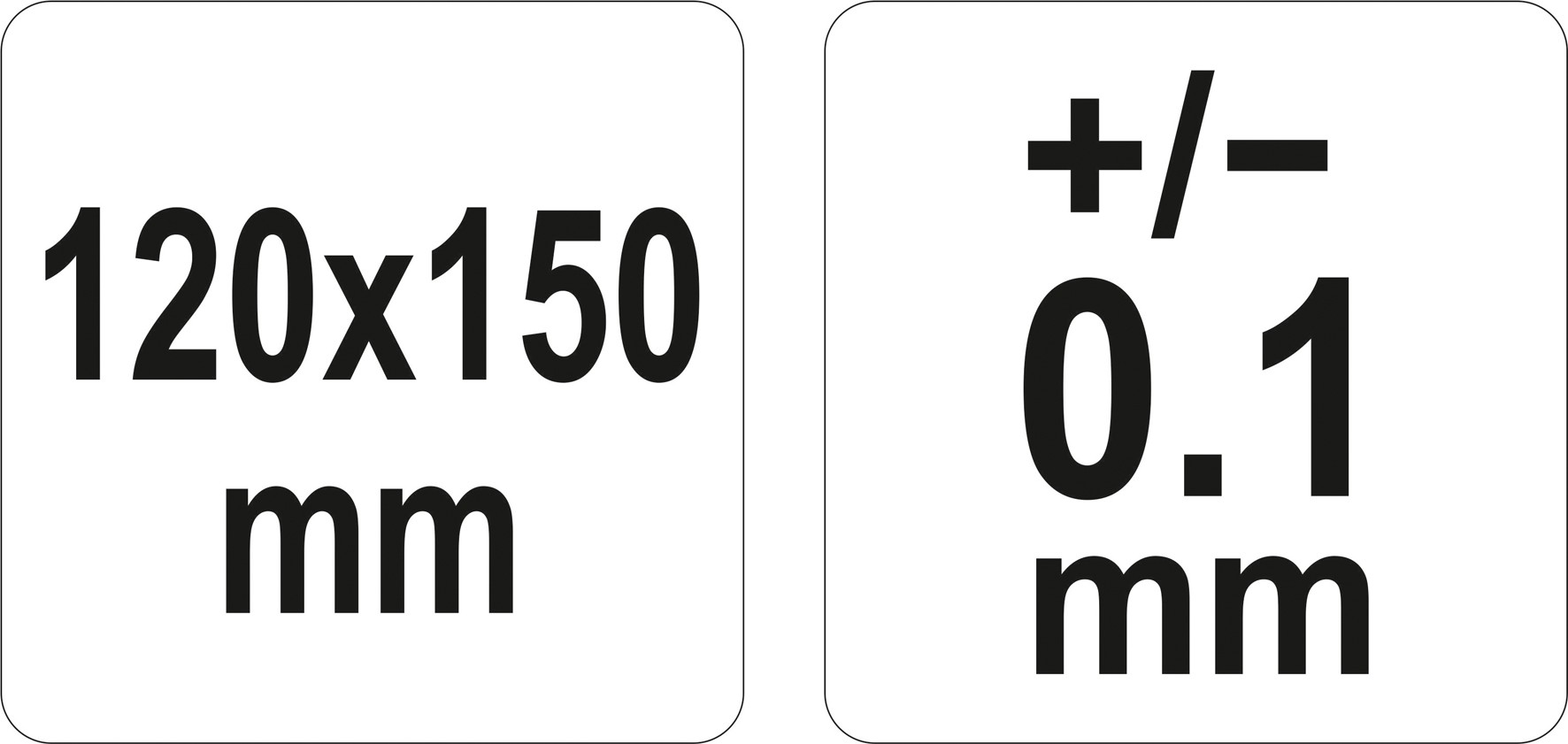 Kampo matuoklis / matlankis su liniuote 150x120 mm Yato