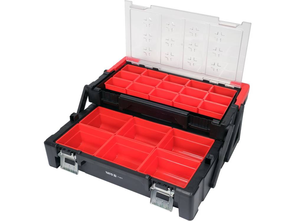 Dėžė Organizer, 21 skyrius, išlankstoma 560x305x165mm Yato