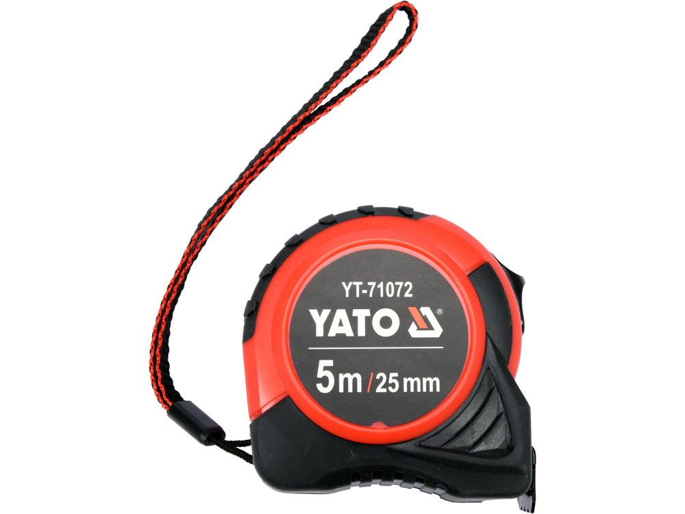 Ruletė plieninė 5 m × 25 mm, II klasė  Yato (YT-71072)