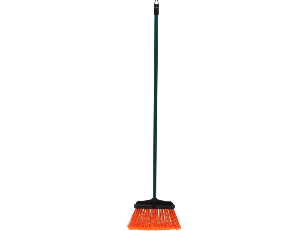 Šluota sodo darbams su kotu, 350 mm, šeriai 135 mm, PVC, sriegis Ø22 mm, Flo (35906)