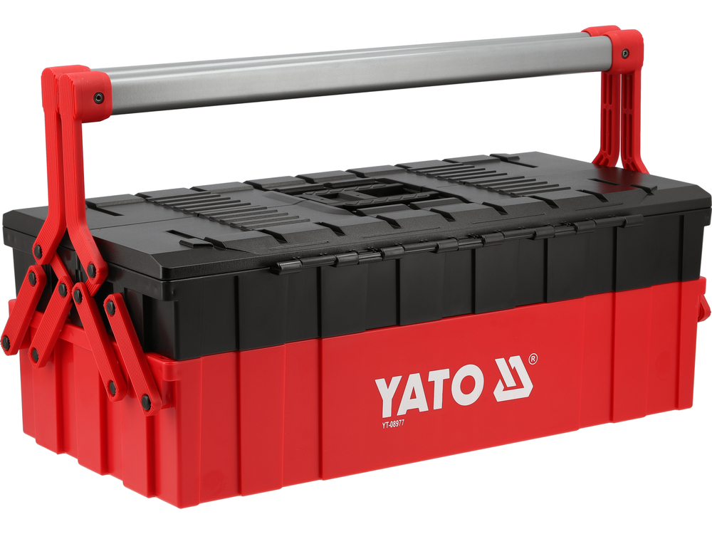 Dėžė įrankiams plastikinė 3 skyrių YATO (YT-08977)