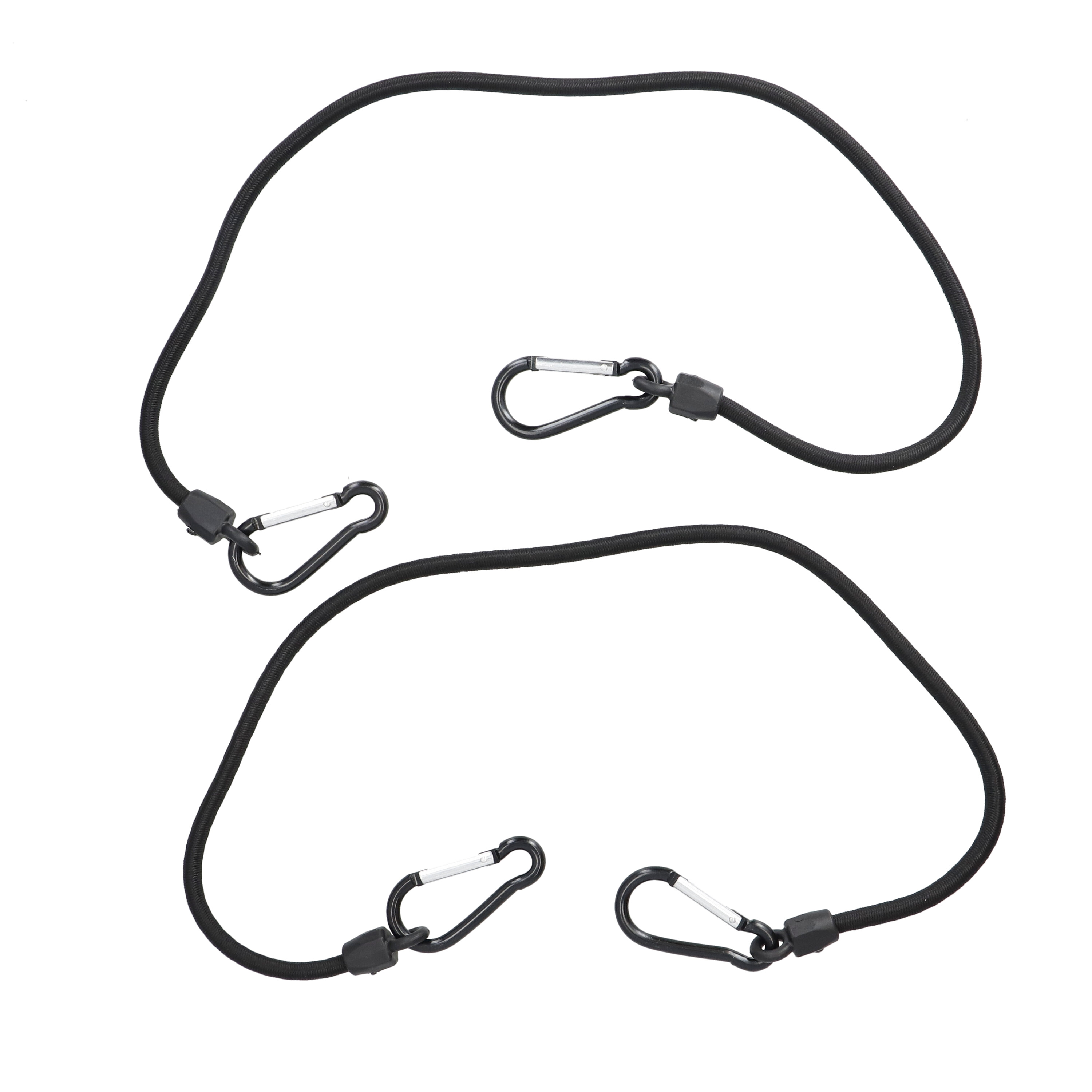 Tvirtinimo guma bagažui su karabinais 0,8 m (2 vnt.) FASTER TOOLS (FT290-19)