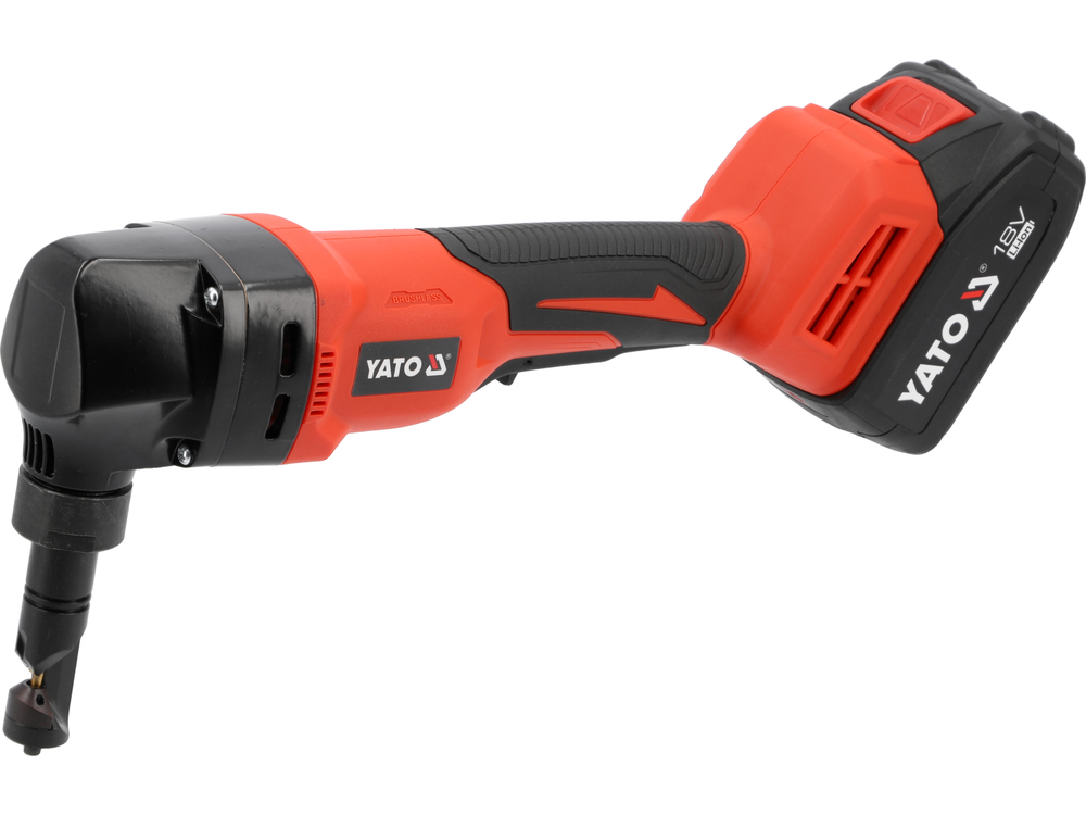 Žirklės akumuliatorinės skardai 18 V 4,0 Ah YATO (YT-82398)