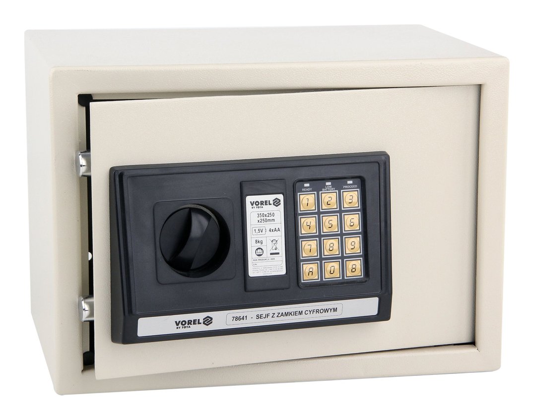 Seifas elektroninis su kodine spyna Vorel