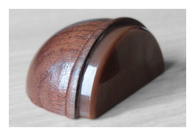 Atrama durims grindinė, pusapvalė, lipni, 35 × 25 mm, riešuto spalvos Aspro (A-CCH01-9E-000)