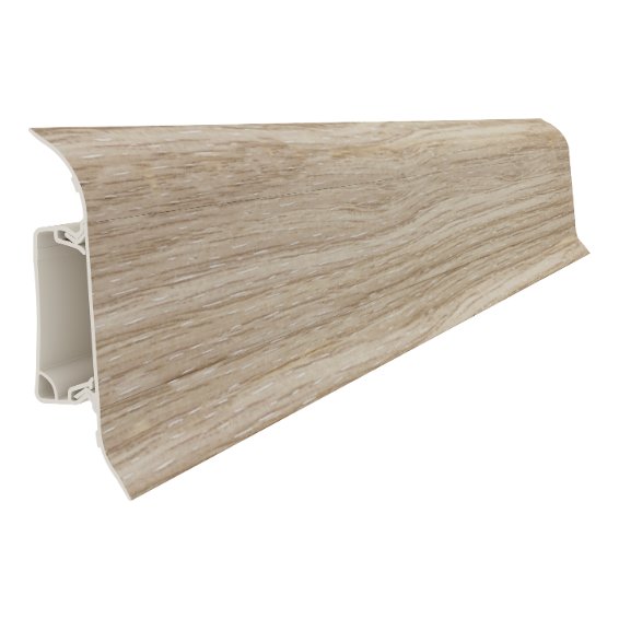 Grindjuostė PVC IZZI 7109 uolų ąžuolas, 55 mm, Vilo