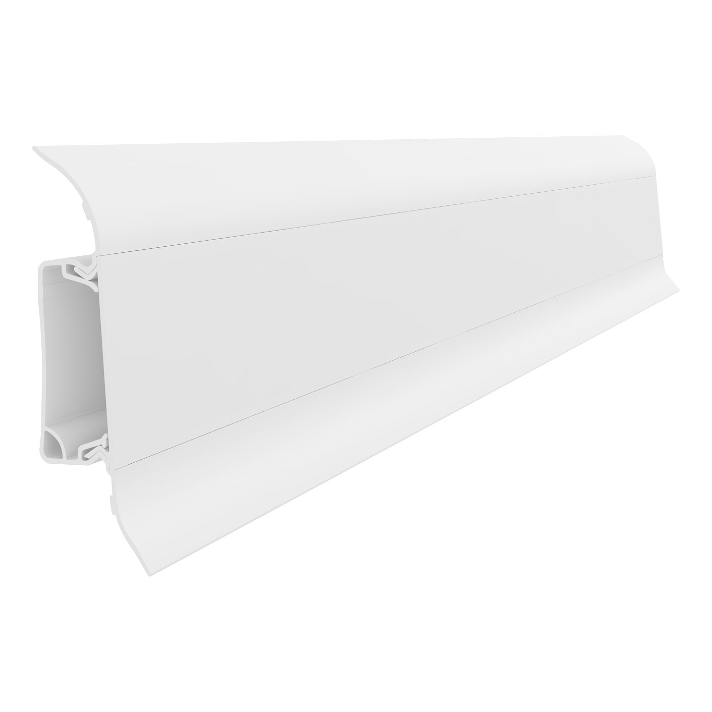 Grindjuostė PVC IZZI 7113 balta, 55 mm, Vilo