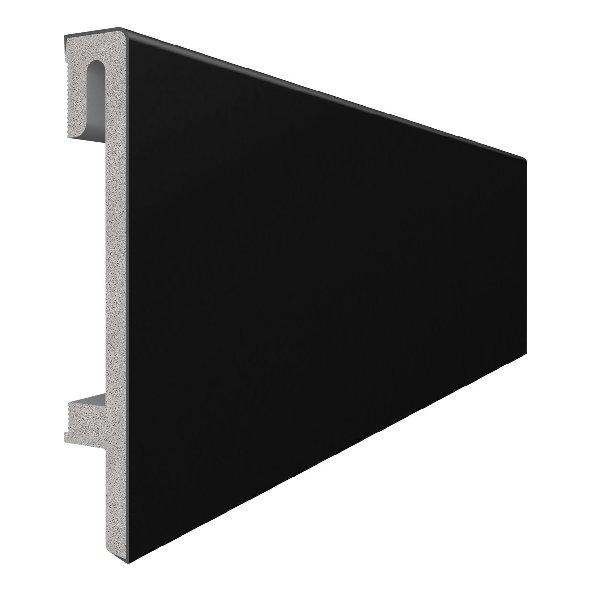 Grindjuostė PVC ESPUMO 406 juoda, 100 mm, Vox