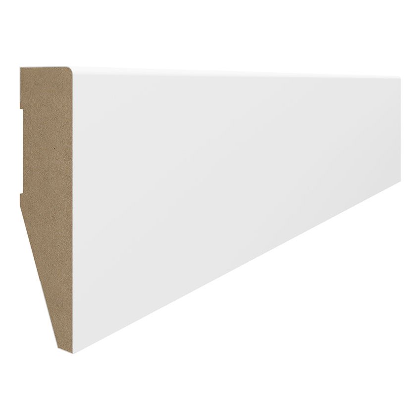 Grindjuostė MDF EVERA 101 balta, 65 mm, Vox